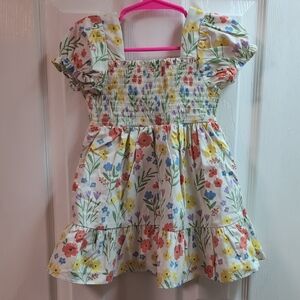Good Lad Multicolor Floral Puff Sleeve Dress